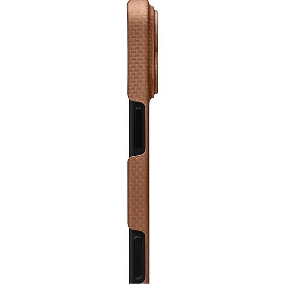 iPhone 16 Plus LaterCase, Aramid Fiber, Coffee Color, Brown, Thin, Ultralight - Picture 2 of 11